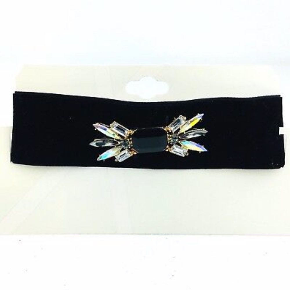 🎄 Gemma Simone Velvet Wide Choker 90s